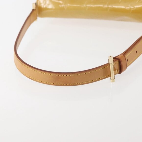 Authentic LOUIS VUITTON Monogram Vernis Thompson Street Bag Beige M91301 LV - Picture 14 of 16